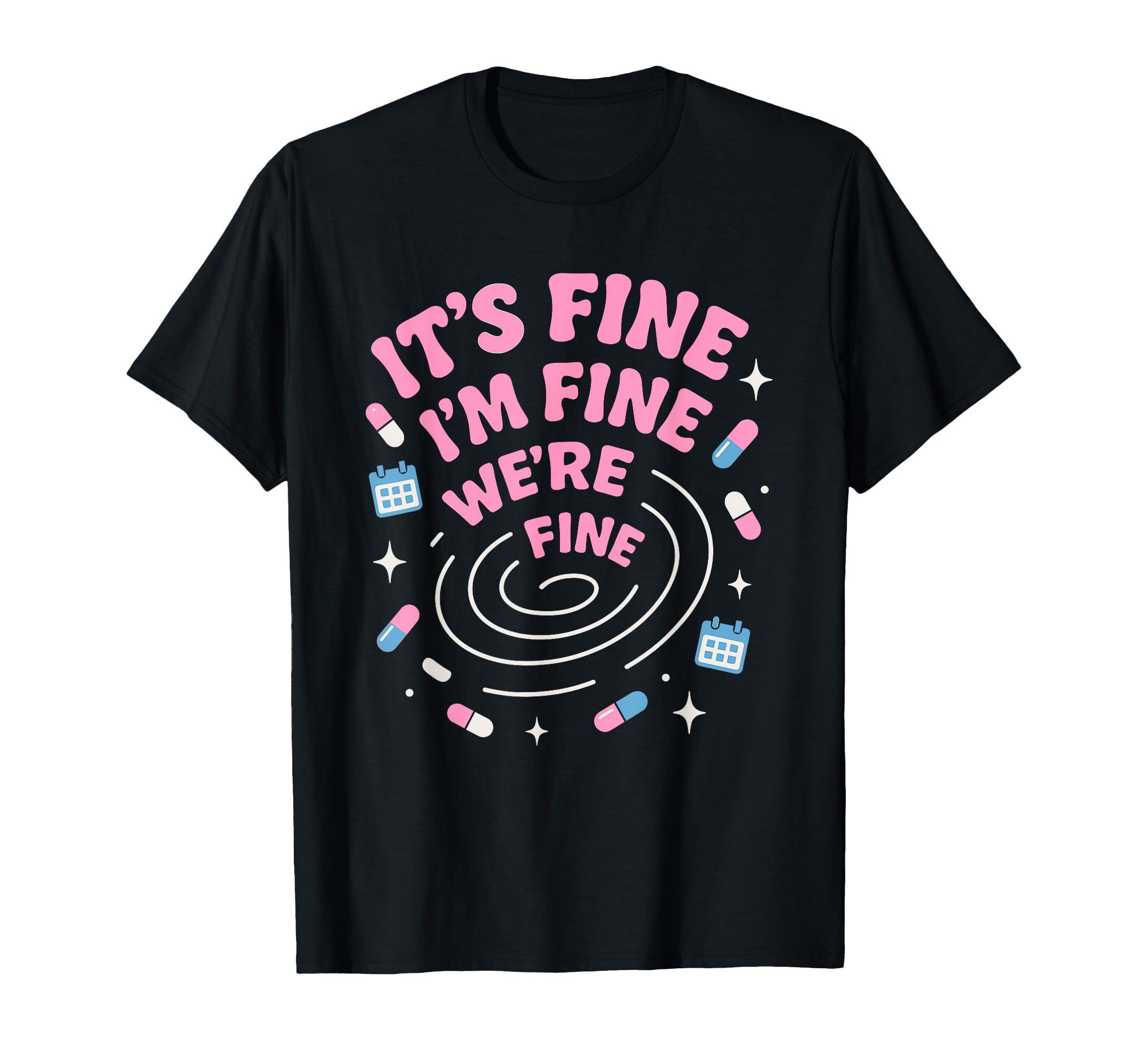 Hot Anxiety Glam Therapy T-Shirt - Casual Everyday Wear Men Women - T-Shirt, Sweatshirt, Hoodie