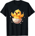 Easter Spring Cute Baby Chick Hatching Joy Unisex T-shirt, Sweatshirt, Hoodie, Long Sleeve Tee - T-Shirt, Sweatshirt, Hoodie