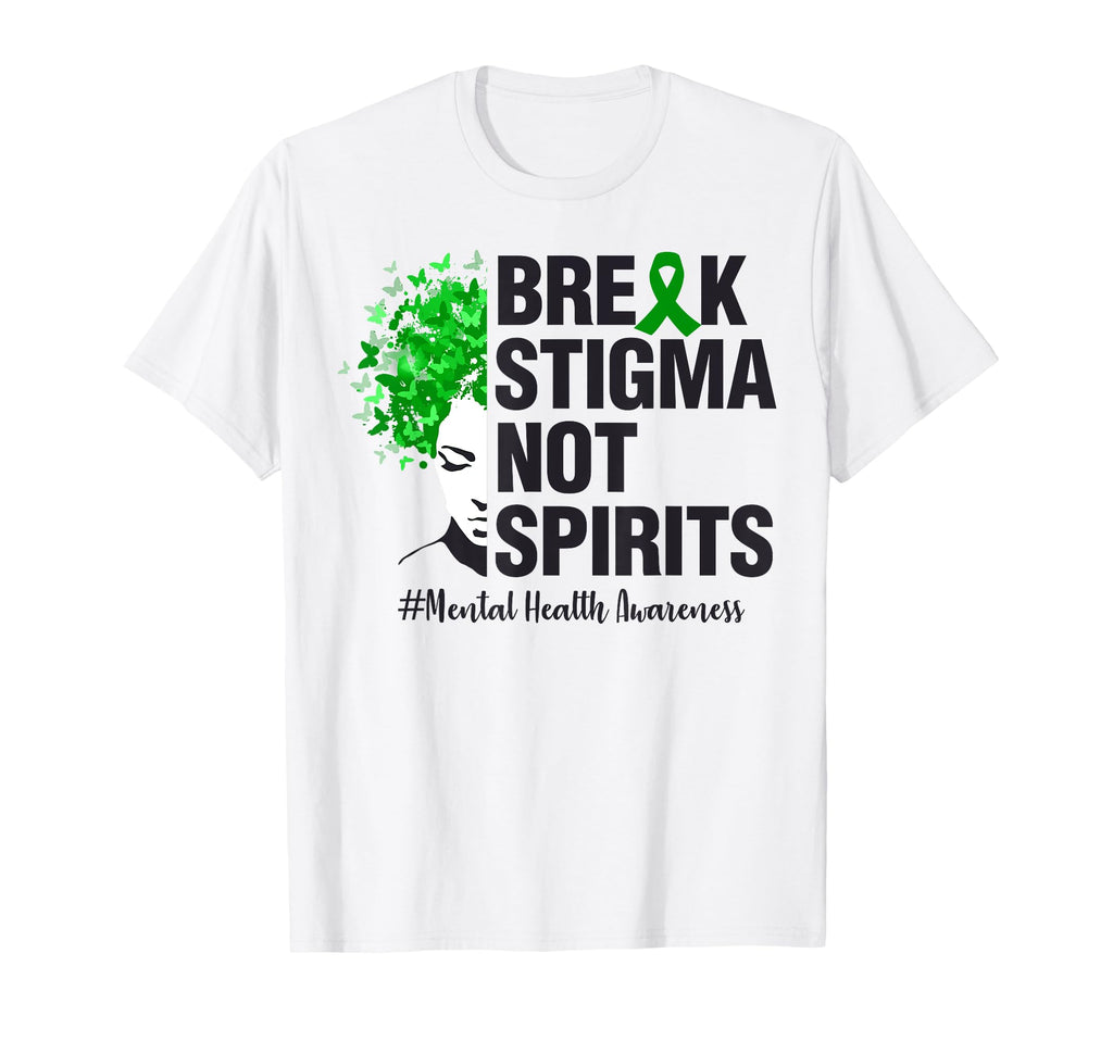 Positivity End Stigma Mental Health Hoodie - Streetwear Style Unisex - T-Shirt, Sweatshirt, Hoodie