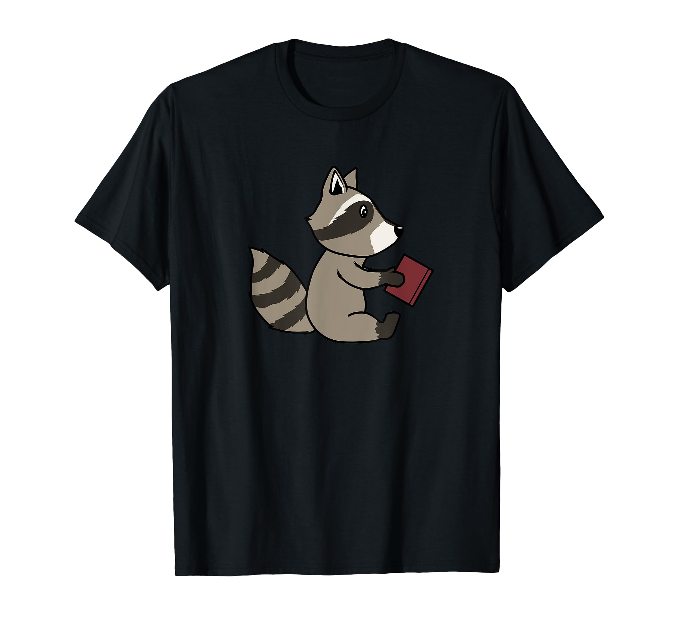 Raccoon Reading Funny Wildlife Literature T-Shirt - Streetwear Style Unisex - T-Shirt, Sweatshirt, Hoodie