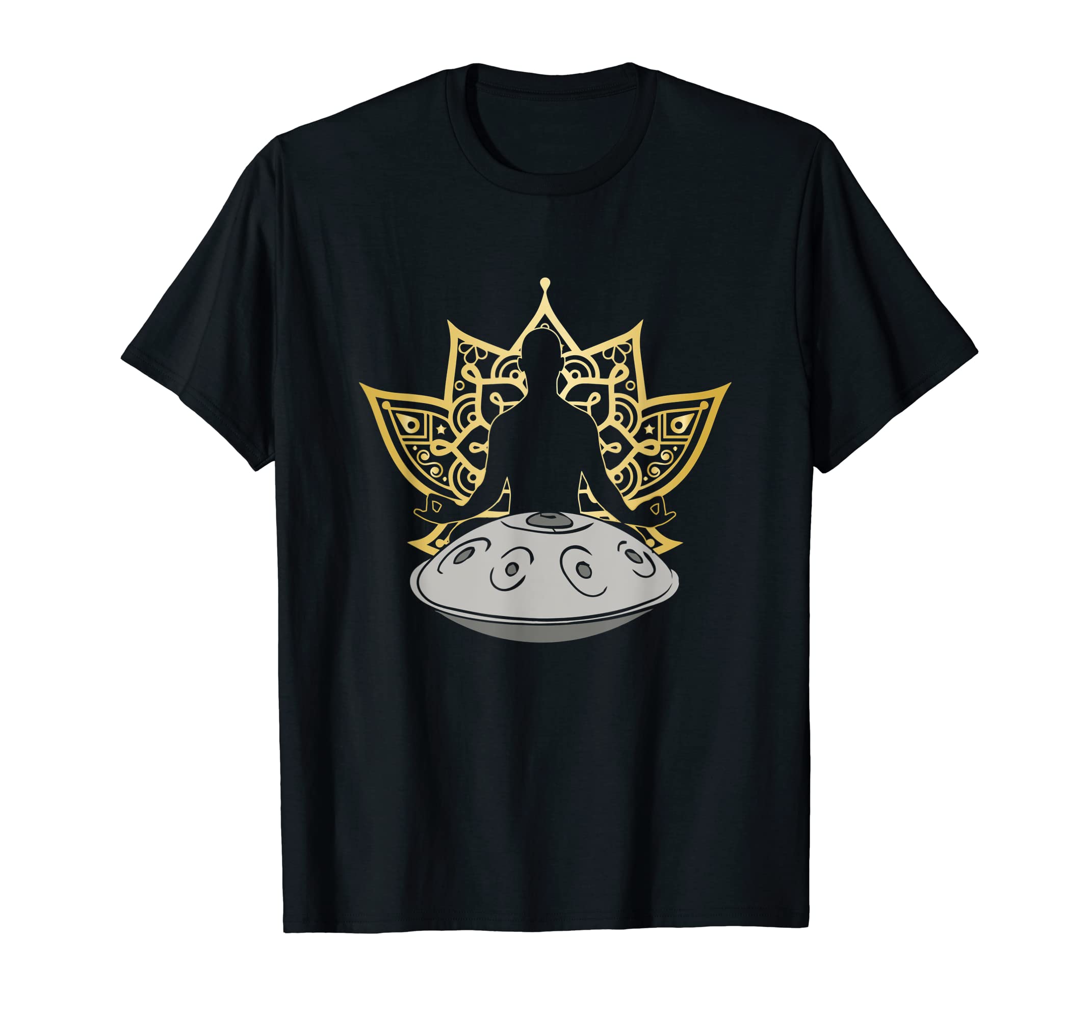 Handpan Musical Instrument Mindfulness T-Shirt - Unique Graphic Men Women - T-Shirt, Sweatshirt, Hoodie