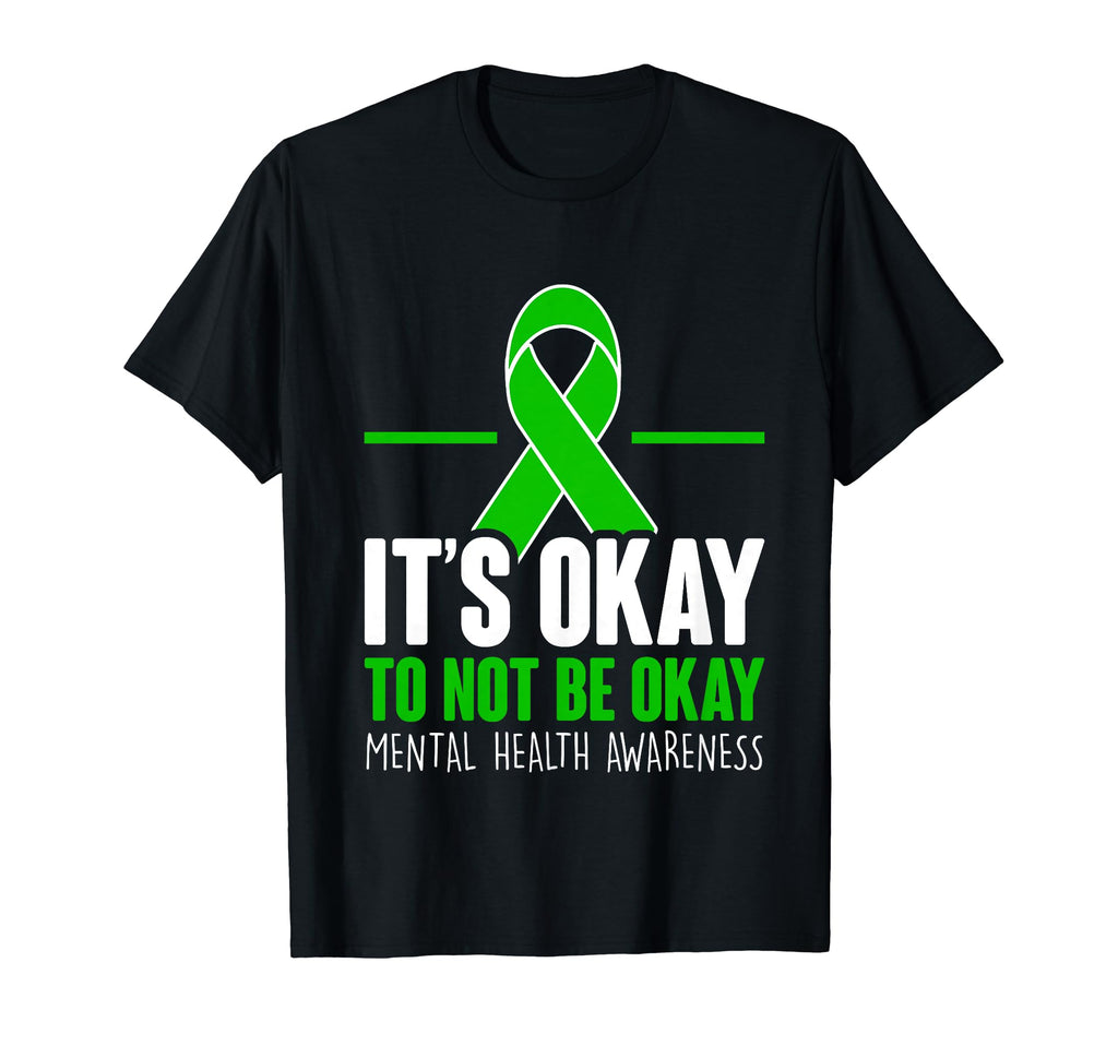 Its Okay To Not Be Okay Mental T-Shirt - Minimalist Print for Adults - T-Shirt, Sweatshirt, Hoodie