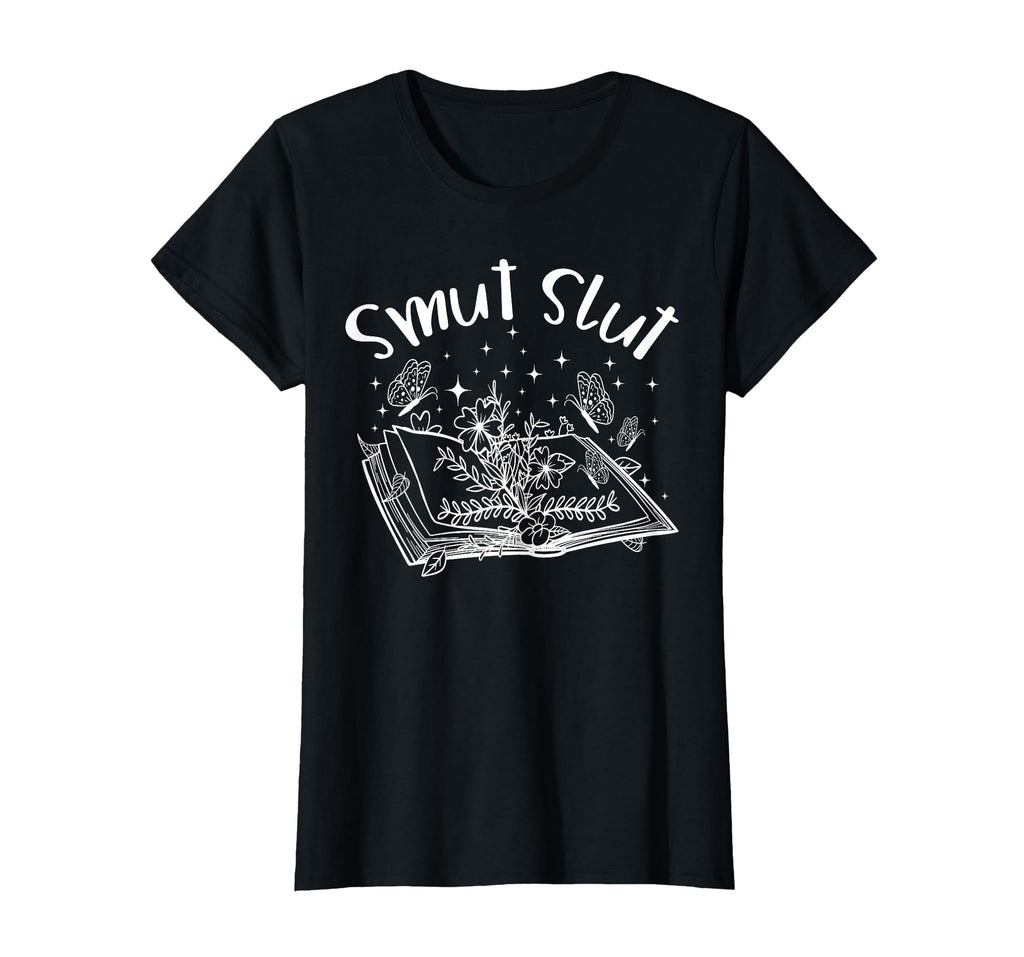 Spicy Book Lover Smut Slut Romance Funny T-Shirt - Novelty Apparel Unisex - T-Shirt, Sweatshirt, Hoodie