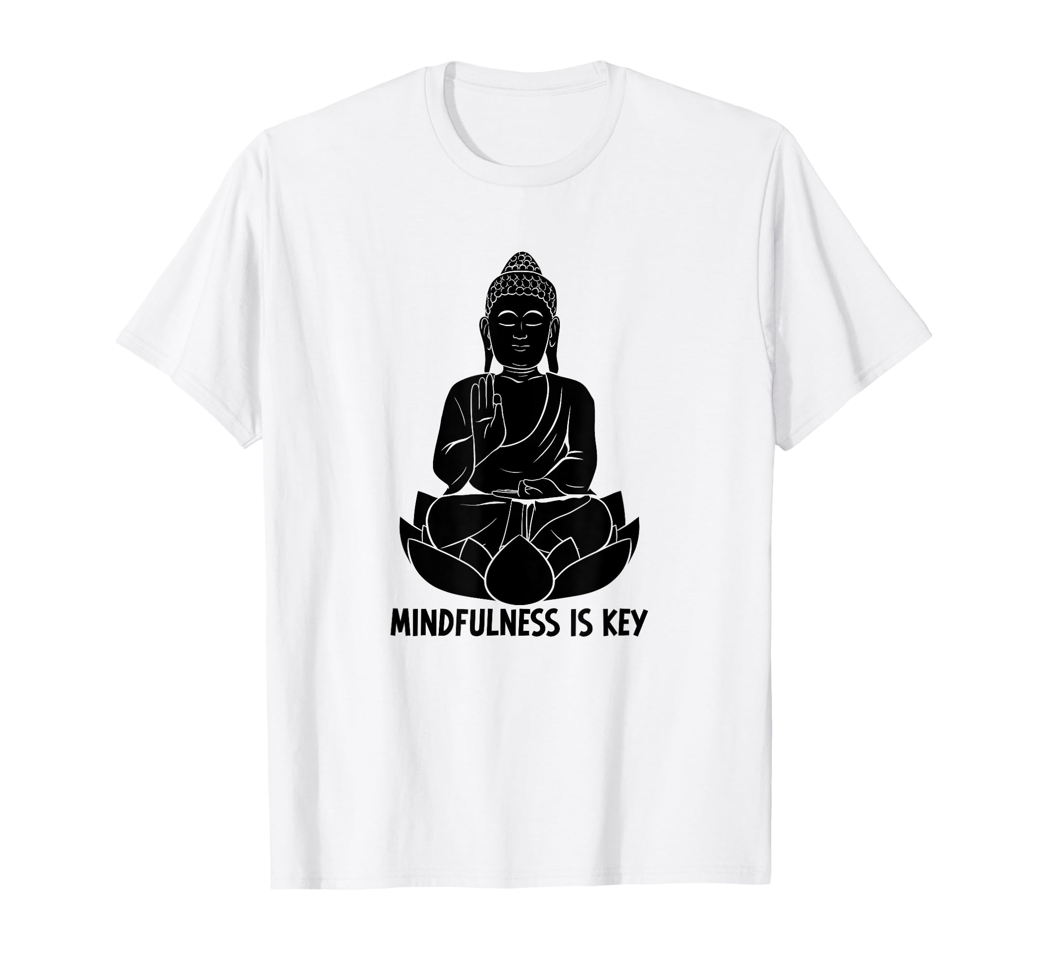 Buddhist Buddhism Zen Monk Meditation T-Shirt - Fun Novelty Design Unisex - T-Shirt, Sweatshirt, Hoodie