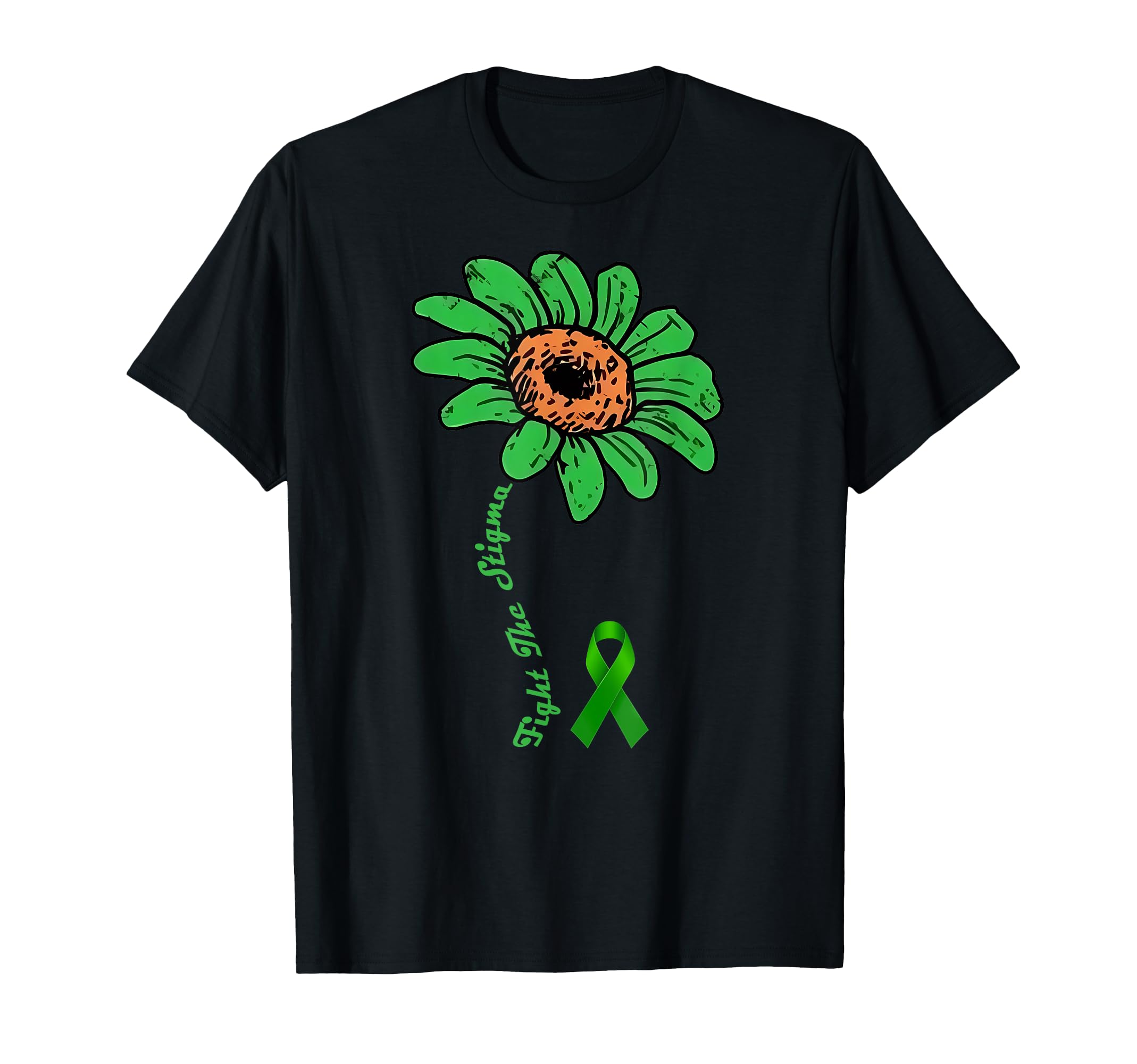 Fight Stigma Mental Health Awareness T-Shirt - Trendy Graphic Unisex - T-Shirt, Sweatshirt, Hoodie