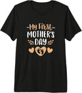 Cute Matching Our First Mother's Day Shirt Outfits Unisex T-shirt, Sweatshirt, Hoodie, Long Sleeve Tee - T-Shirt, Sweatshirt, Hoodie