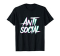 Anti Social Introvert I Hate People T-Shirt - Minimalist Print for Adults - T-Shirt, Sweatshirt, Hoodie
