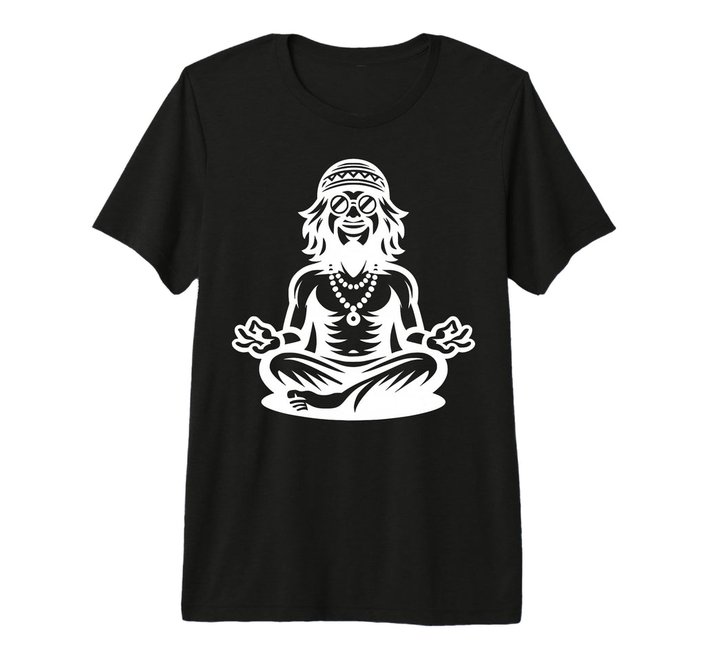 Meditating Figure Artistic Meditation T-Shirt - Graphic Print Men Women - T-Shirt, Sweatshirt, Hoodie