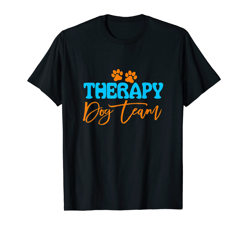 Therapy Dog Therapy Dog Team Handler T-Shirt - Custom Art Print for Adults - T-Shirt, Sweatshirt, Hoodie