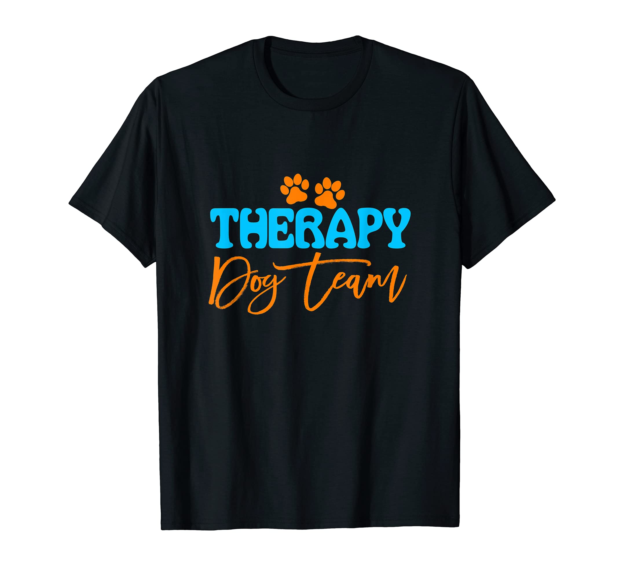 Therapy Dog Therapy Dog Team Handler T-Shirt - Custom Art Print for Adults - T-Shirt, Sweatshirt, Hoodie