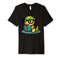 Adorable Book Lover Komodo Dragon T-Shirt - Custom Art Print Unisex - T-Shirt, Sweatshirt, Hoodie