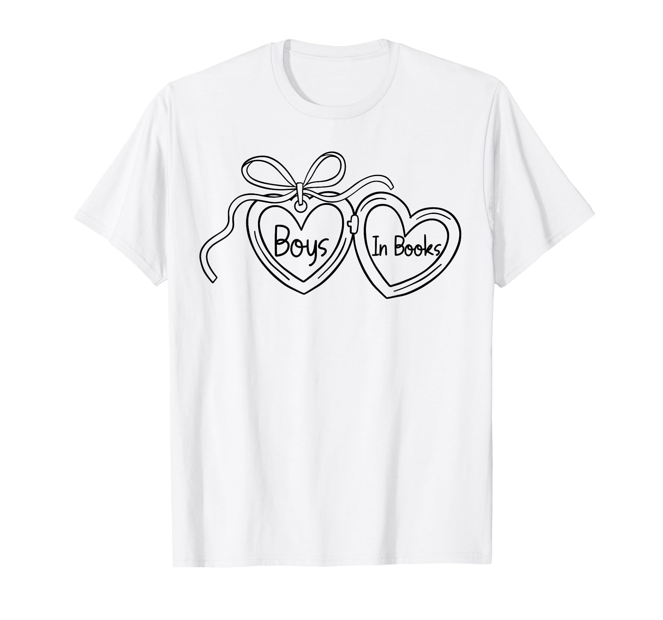 Locket Art Books Lover T-Shirt - Casual Everyday Wear for Adults - T-Shirt, Sweatshirt, Hoodie