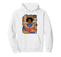 Colorful Geometric Reader Pop Art Portrait Hoodie - Graphic Print Men Women - T-Shirt, Sweatshirt, Hoodie