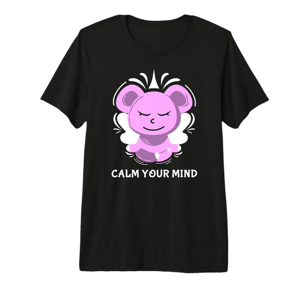Yoga Bear Meditation Mindfulness Calm T-Shirt - Trendy Graphic Men Women - T-Shirt, Sweatshirt, Hoodie