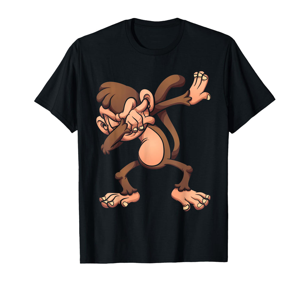 Monkey Dabbing Animal Zoo Lover T-Shirt - Fun Novelty Design Men Women - T-Shirt, Sweatshirt, Hoodie