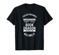 Super Sexy Book Dragon Book Lover T-Shirt - Minimalist Print Men Women - T-Shirt, Sweatshirt, Hoodie