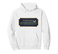Navy Professional Overthinker Sign Hoodie - Graphic Print Unisex - T-Shirt, Sweatshirt, Hoodie