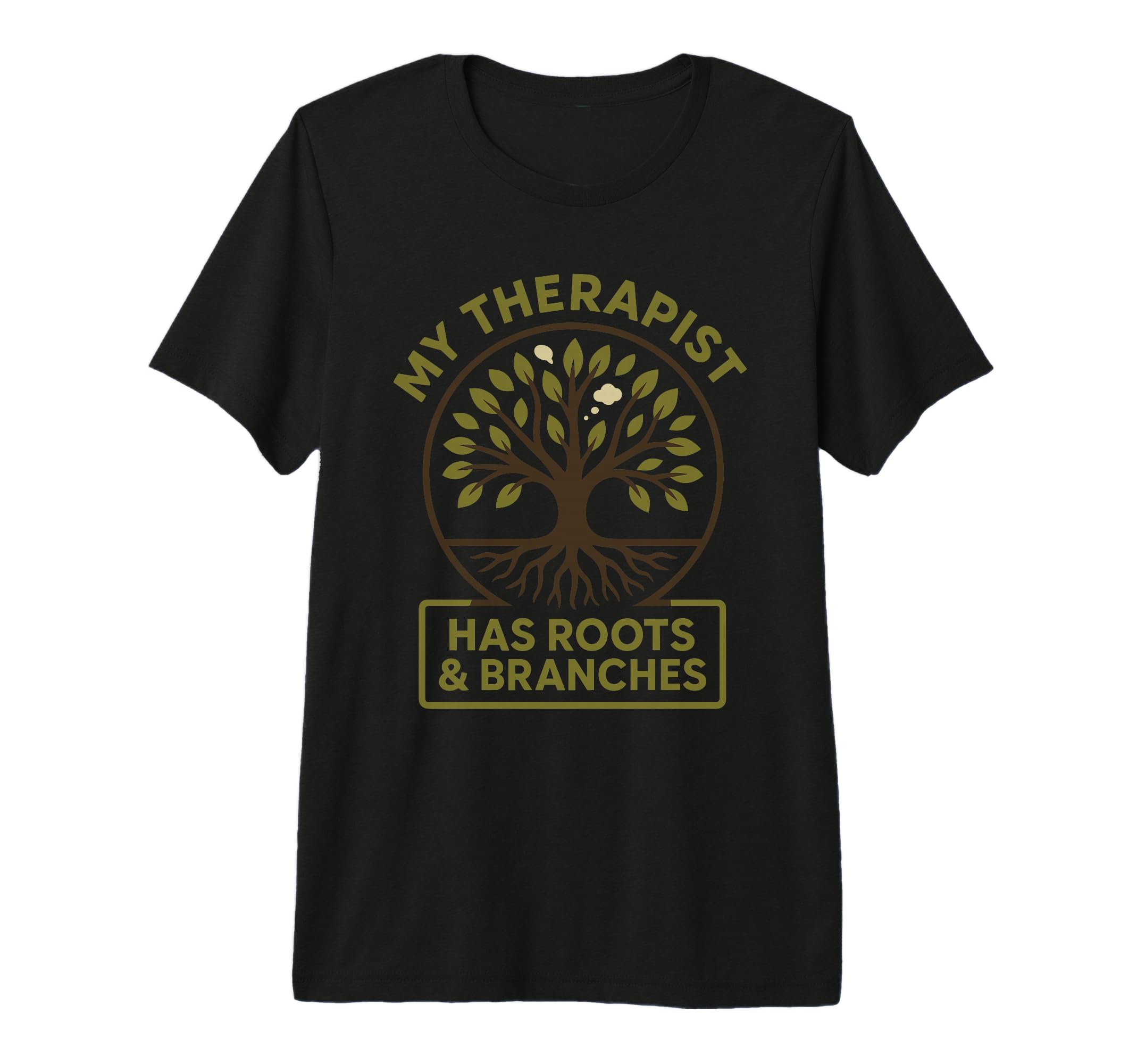 Forest Walk Overthinker Mental T-Shirt - Fun Novelty Design for Adults - T-Shirt, Sweatshirt, Hoodie