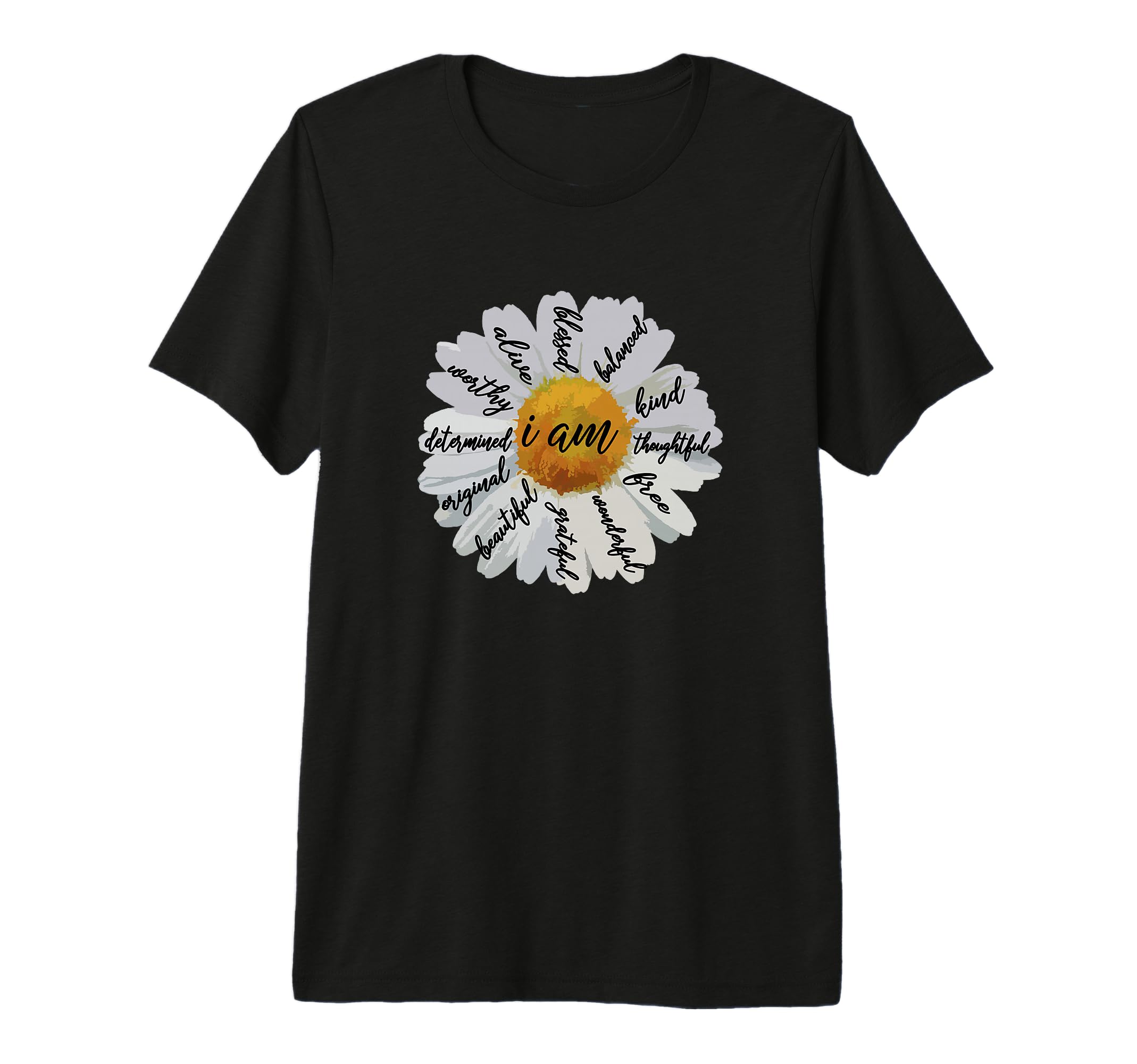 Motivational Positive Vibes Affirmation T-Shirt - Graphic Print Men Women - T-Shirt, Sweatshirt, Hoodie