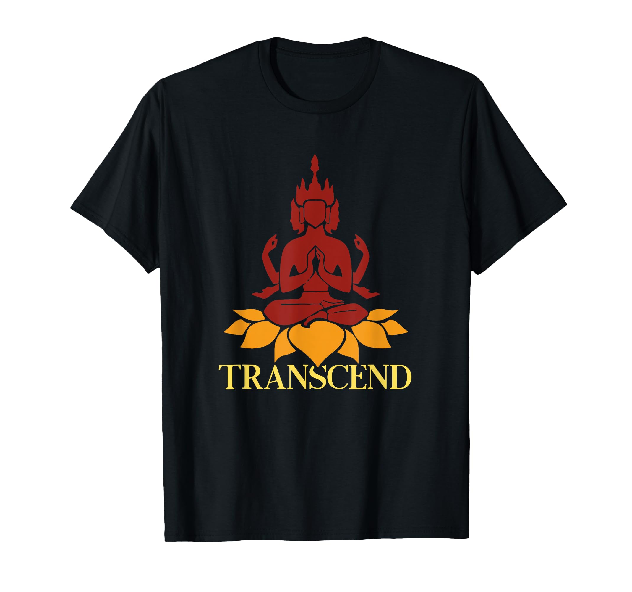 Transcend Meditation Spiritual Yoga T-Shirt - Graphic Print for Adults - T-Shirt, Sweatshirt, Hoodie