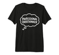 Professional Overthinker Thought T-Shirt - Aesthetic Graphic for Adults - T-Shirt, Sweatshirt, Hoodie