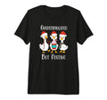 Overstimulated But Festive Goose Tri T-Shirt - Trendy Graphic for Adults - T-Shirt, Sweatshirt, Hoodie