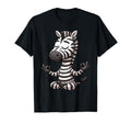 Meditation Zebra Yoga Pose Relaxing T-Shirt - Unique Graphic for Adults - T-Shirt, Sweatshirt, Hoodie