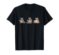 Funny Raccoon Bookish Racoon Reading T-Shirt - Graphic Print for Adults - T-Shirt, Sweatshirt, Hoodie