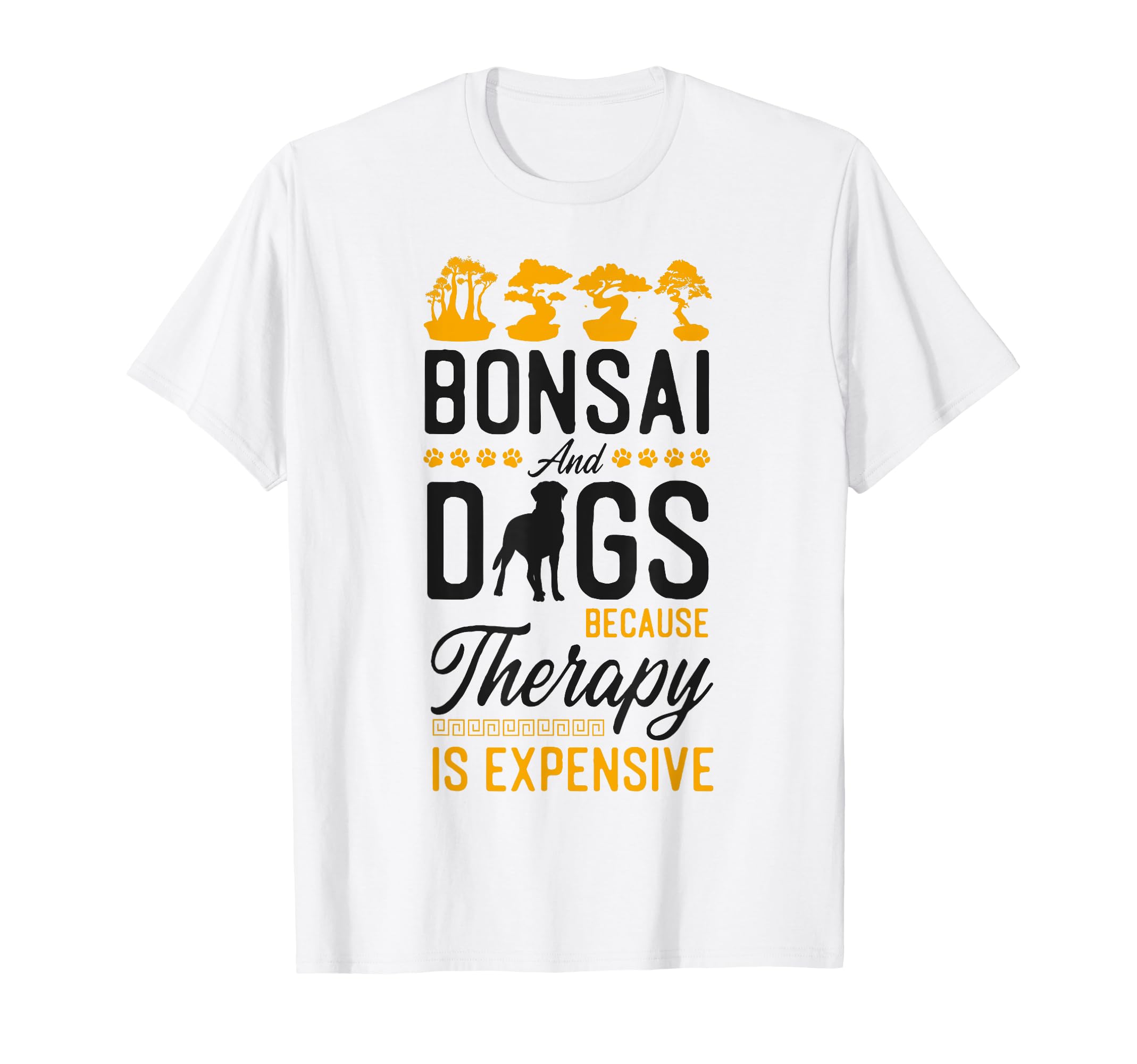 Bonsai Tree Dog Bonsai And Dogs T-Shirt - Casual Everyday Wear for Adults - T-Shirt, Sweatshirt, Hoodie
