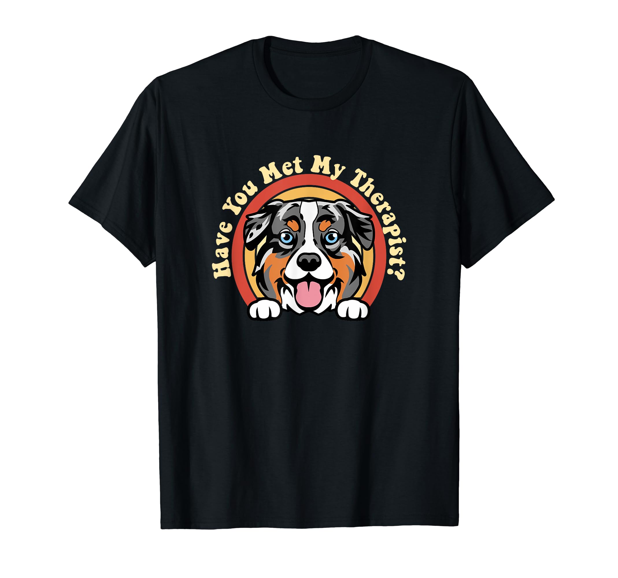 Emotional Support Therapy Dog T-Shirt - Fun Novelty Design Unisex - T-Shirt, Sweatshirt, Hoodie