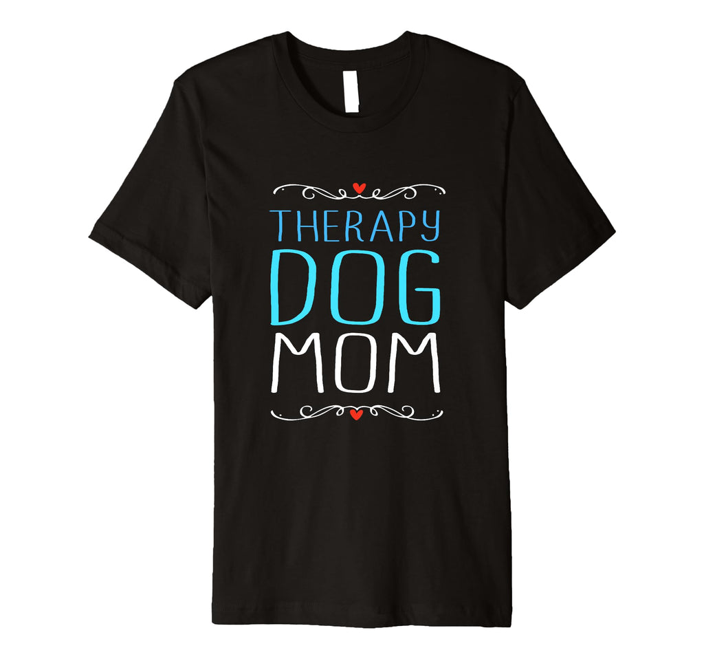 Therapy Dog Mama Dog Owner Therapy Dog T-Shirt - Minimalist Print Unisex - T-Shirt, Sweatshirt, Hoodie