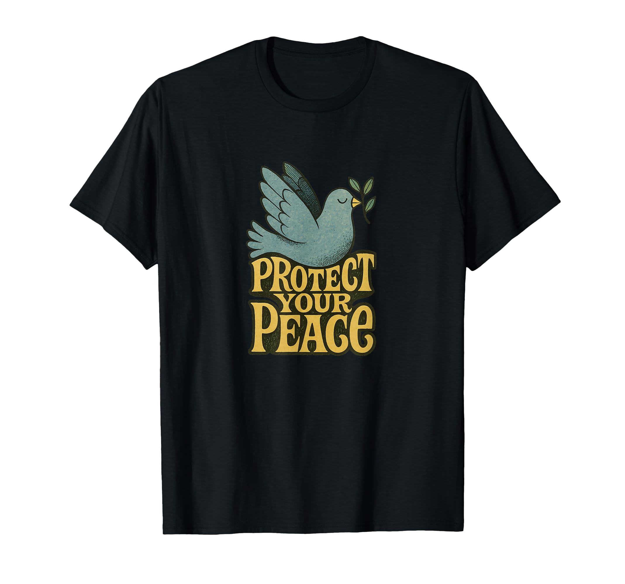 Protect Your Peace Positive Mindful Calm T-Shirt - Unique Graphic Unisex - T-Shirt, Sweatshirt, Hoodie