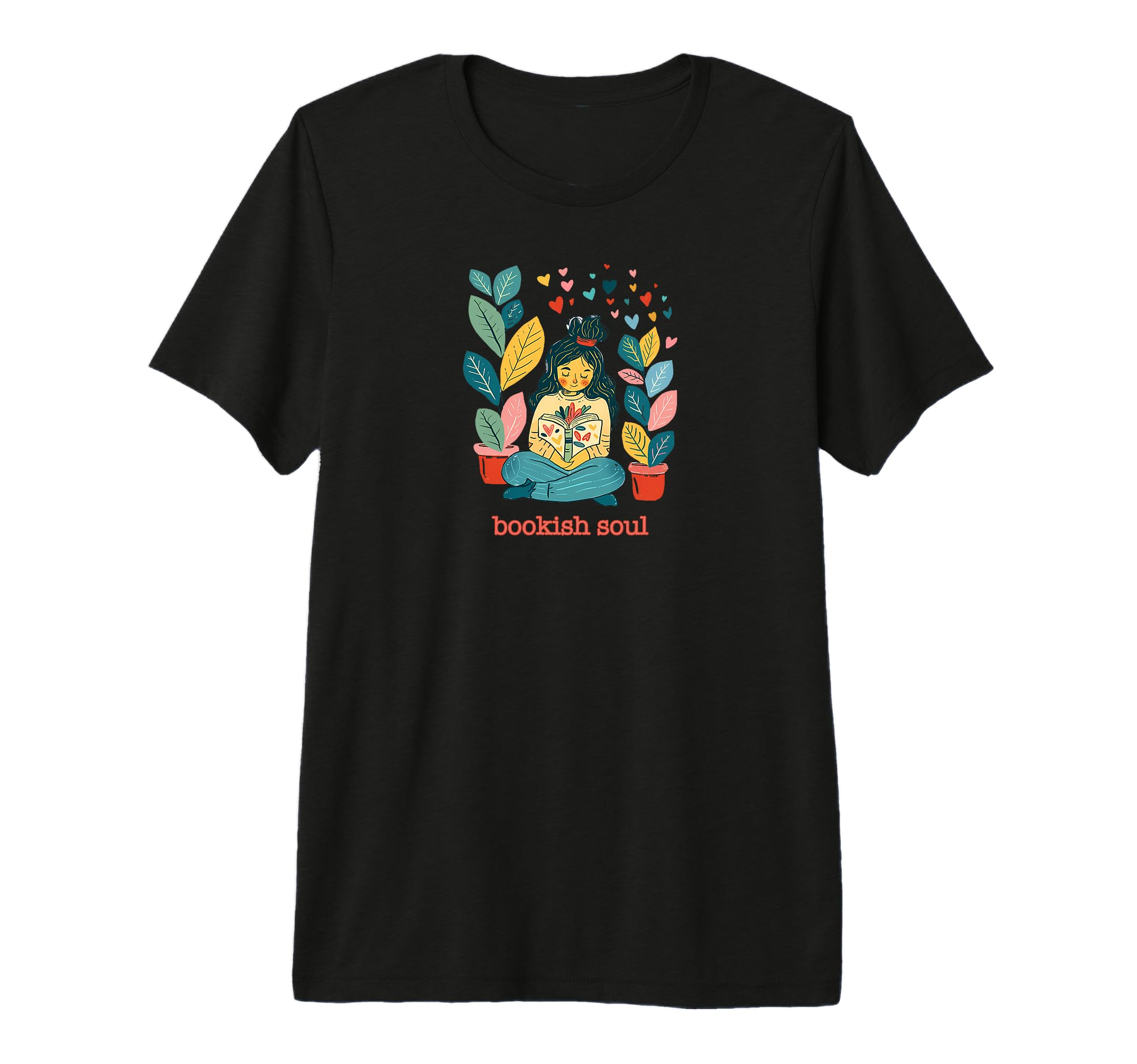 Bookish Soul Bohemian And Plants T-Shirt - Casual Everyday Wear Men Women - T-Shirt, Sweatshirt, Hoodie