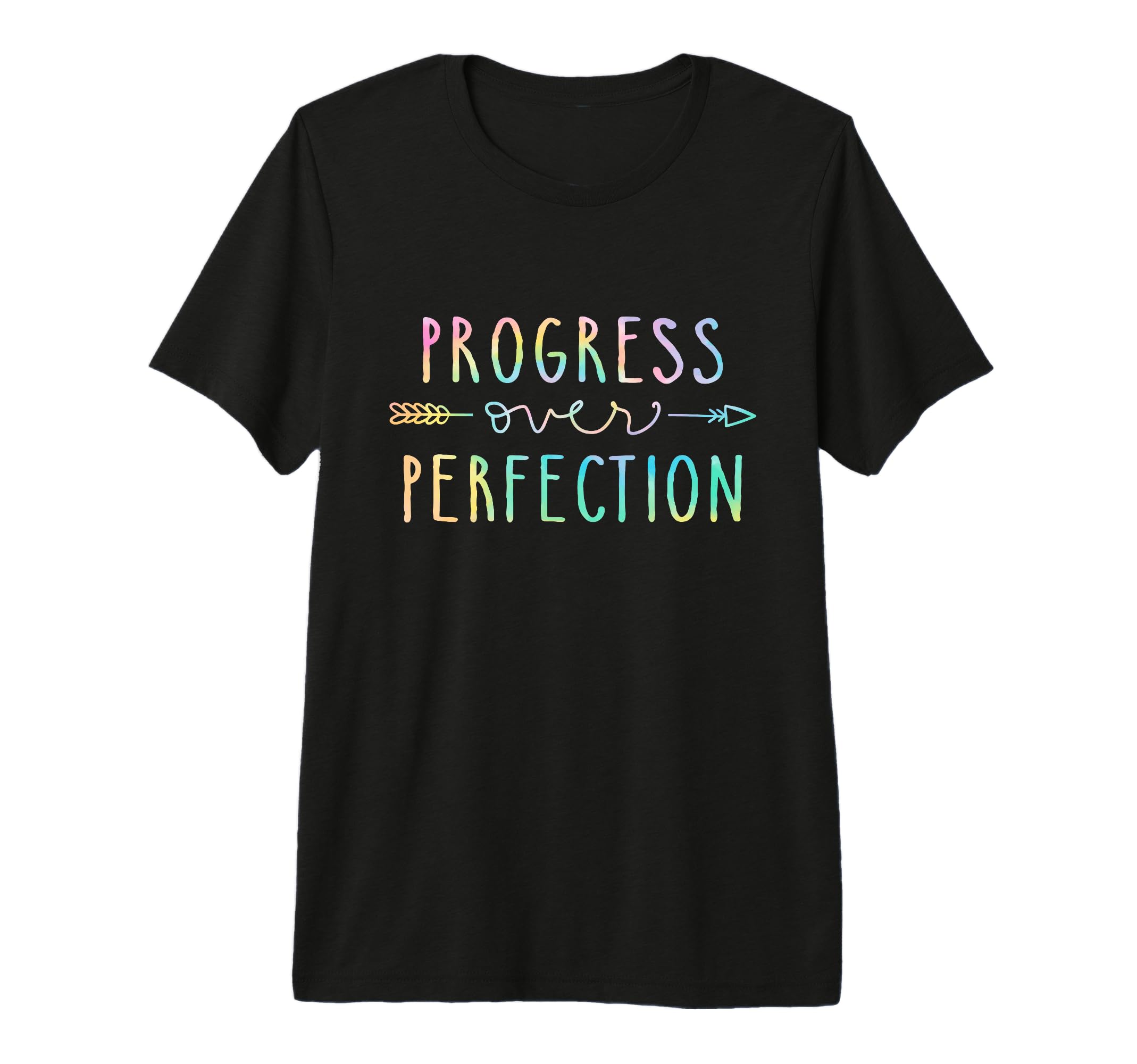 Back To School Progress Over Perfection T-Shirt - Unique Graphic Unisex - T-Shirt, Sweatshirt, Hoodie