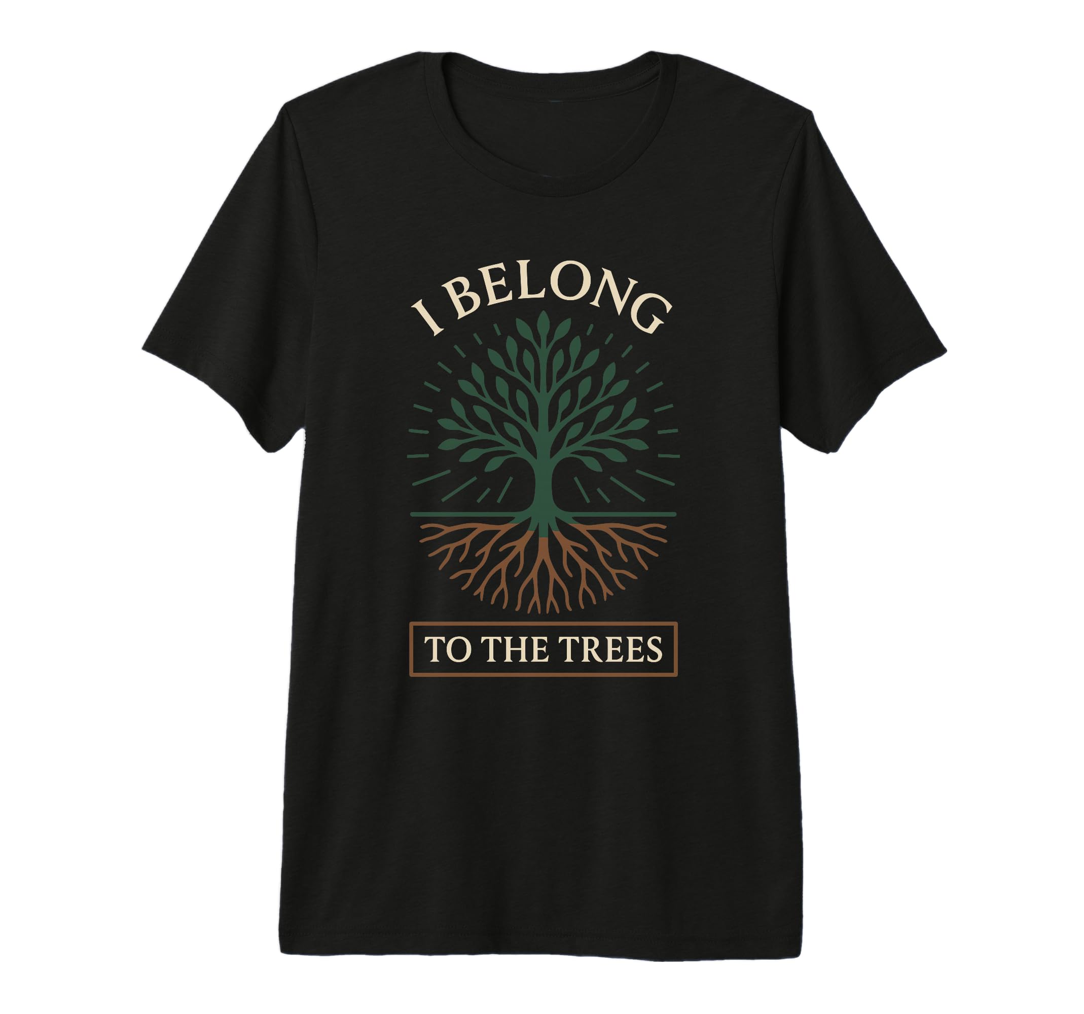Forest Walk Overthinker Mental Reset T-Shirt - Aesthetic Graphic Men Women - T-Shirt, Sweatshirt, Hoodie