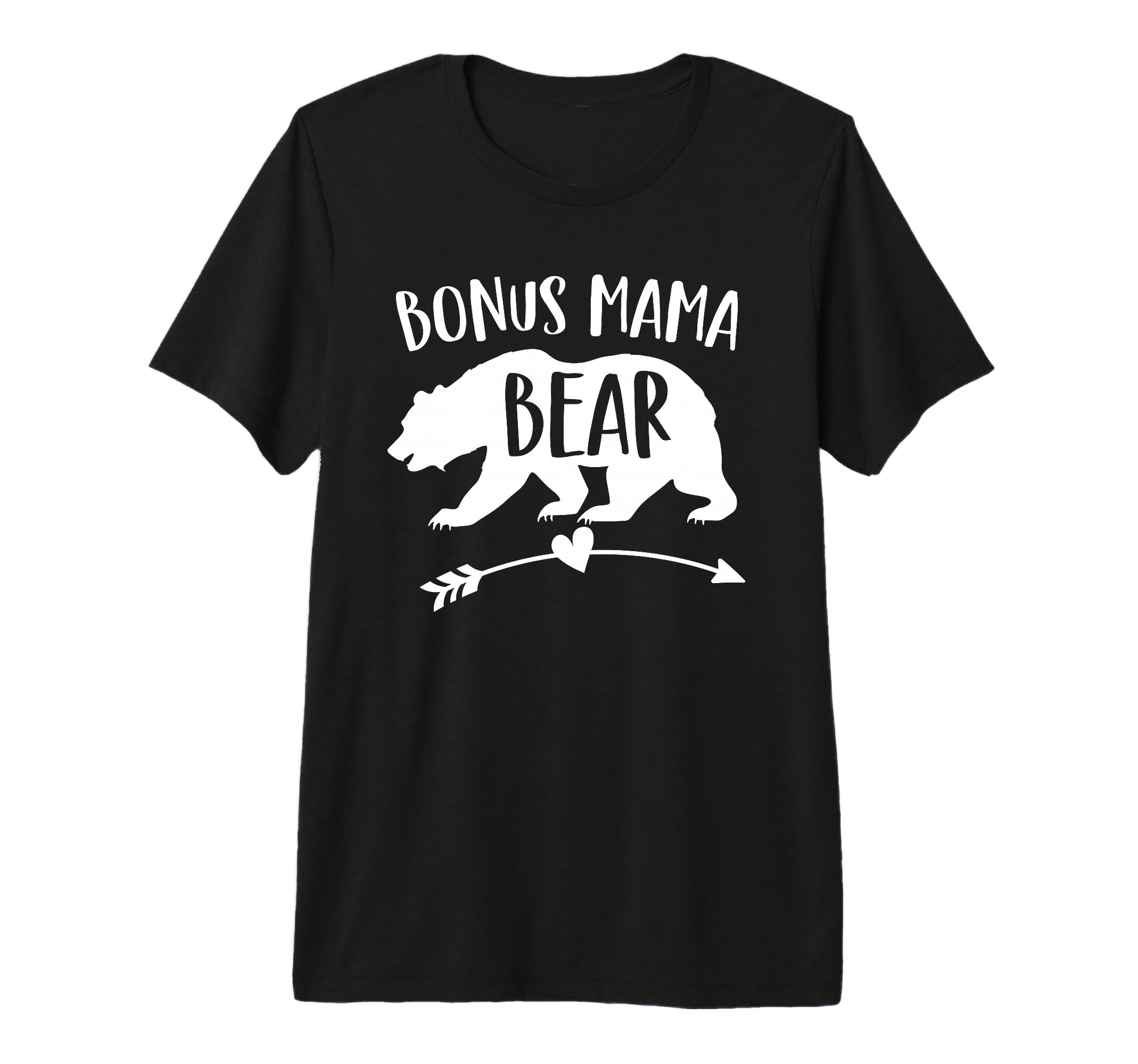 Bonus Mama Bear Best Step Mom Ever T-Shirt - Graphic Print Men Women - T-Shirt, Sweatshirt, Hoodie