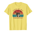 Rat Terrier Dog Lover Therapist Fur Pet T-Shirt - Trendy Graphic Unisex - T-Shirt, Sweatshirt, Hoodie