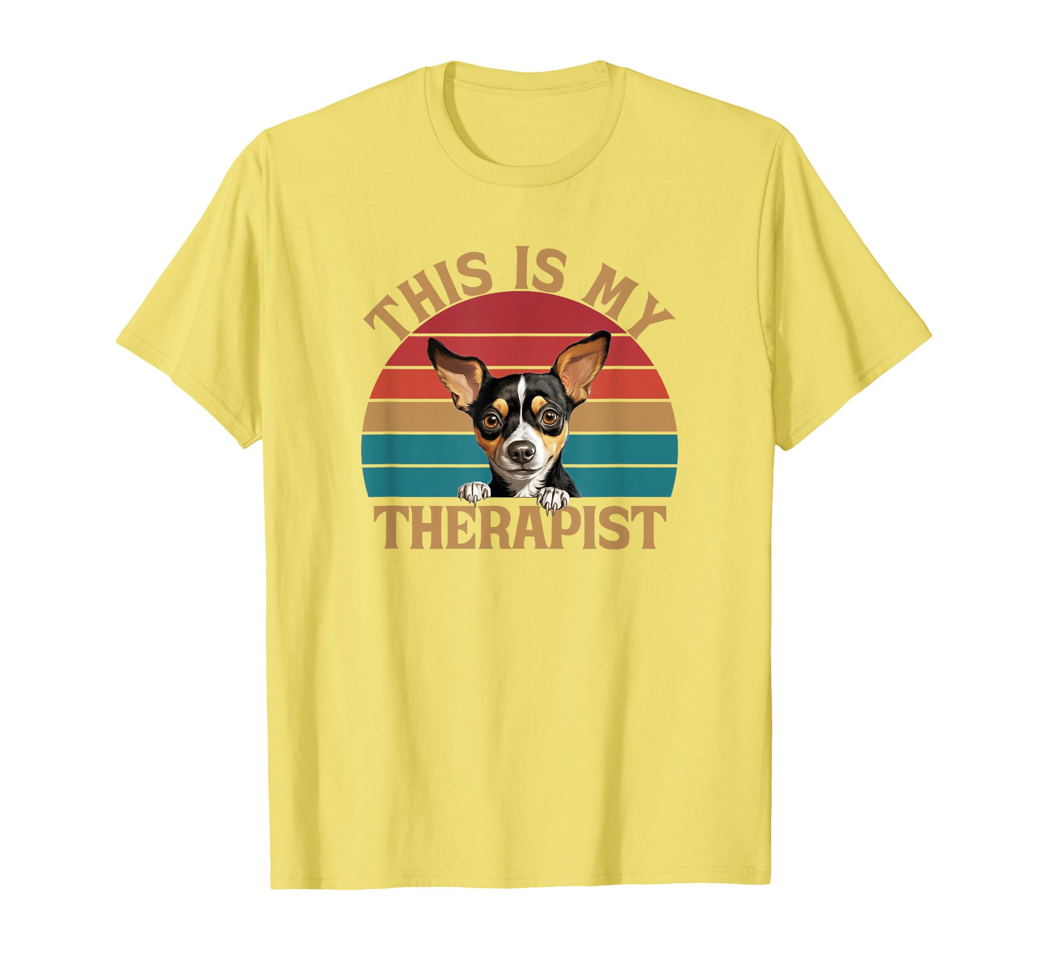 Rat Terrier Dog Lover Therapist Fur Pet T-Shirt - Trendy Graphic Unisex - T-Shirt, Sweatshirt, Hoodie