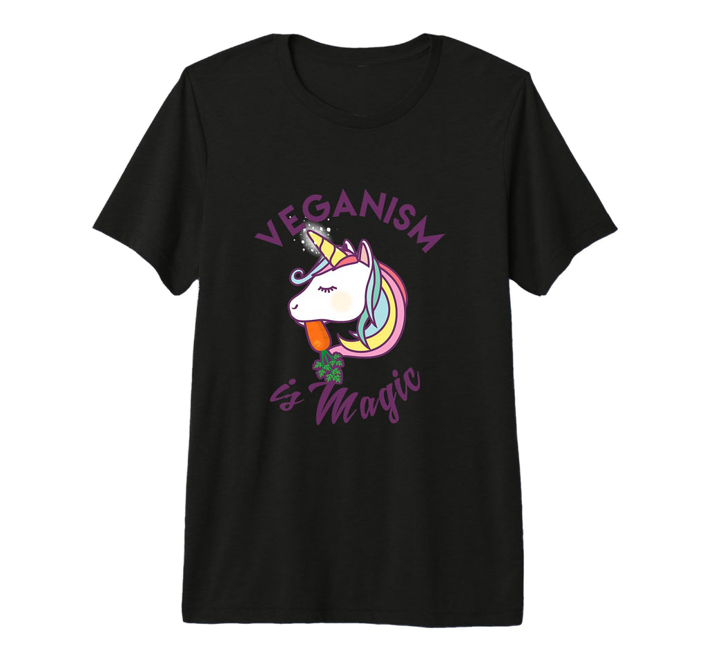 Veganism Is Magic Vegan Animals T-Shirt - Streetwear Style Men Women - T-Shirt, Sweatshirt, Hoodie