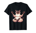 Meditation Siamese Yoga Pose Relaxing T-Shirt - Unique Graphic for Adults - T-Shirt, Sweatshirt, Hoodie