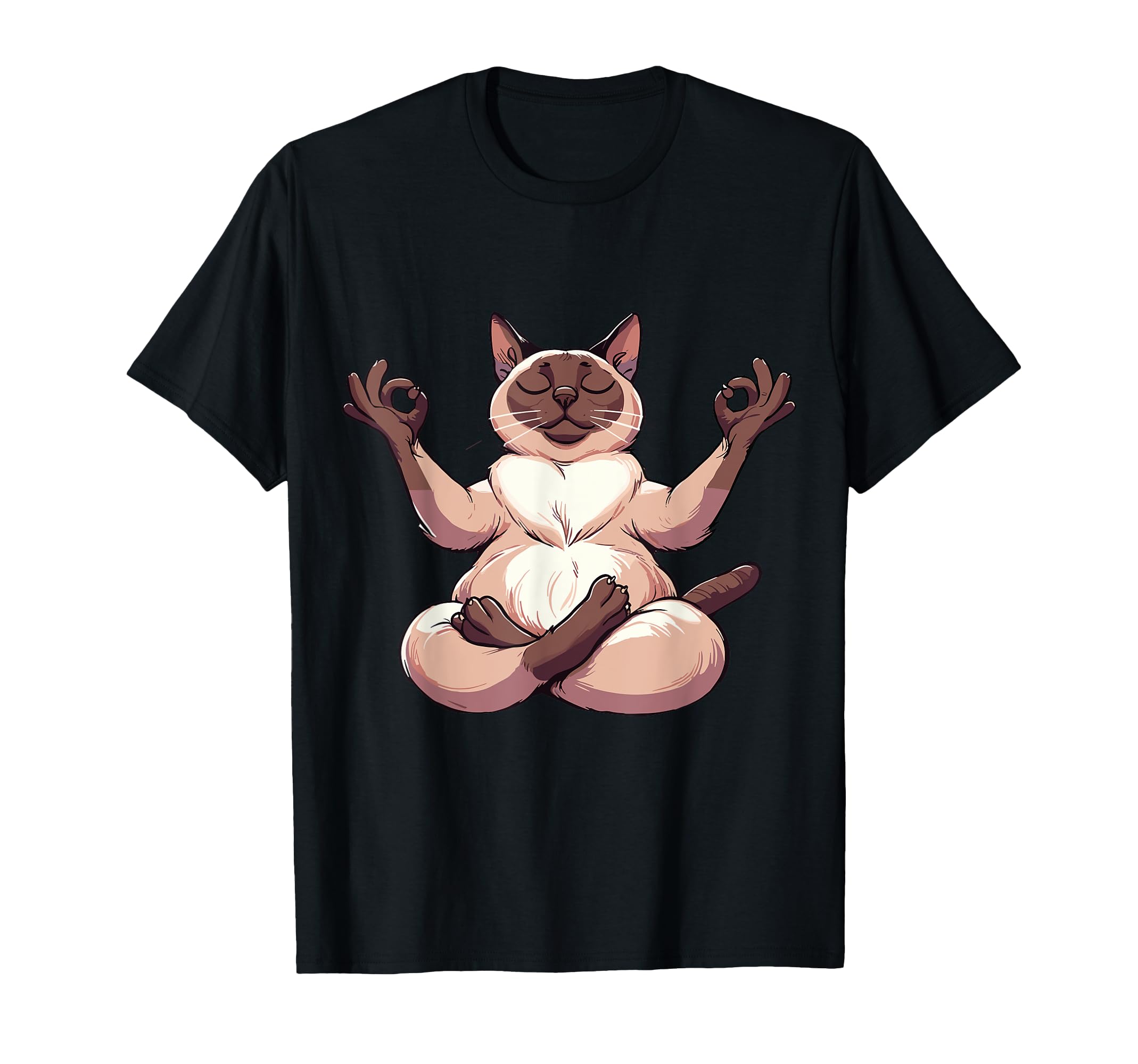 Meditation Siamese Yoga Pose Relaxing T-Shirt - Unique Graphic for Adults - T-Shirt, Sweatshirt, Hoodie