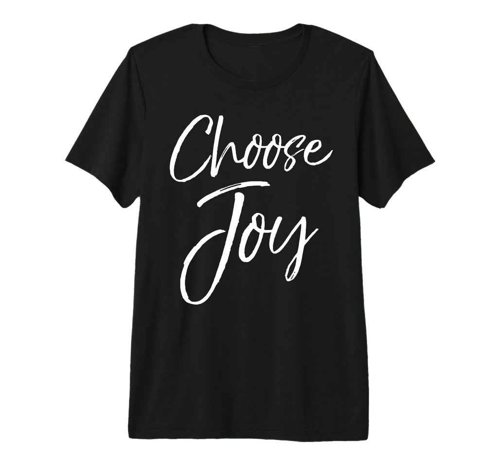 Joyful Gift Joy Choose Joy Tri Blend T-Shirt - Unique Graphic Unisex - T-Shirt, Sweatshirt, Hoodie