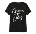 Joyful Gift Joy Choose Joy Tri Blend T-Shirt - Unique Graphic Unisex - T-Shirt, Sweatshirt, Hoodie