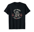 Lift Heavy Trust Process Gym Wear T-Shirt - Custom Art Print Men Women - T-Shirt, Sweatshirt, Hoodie