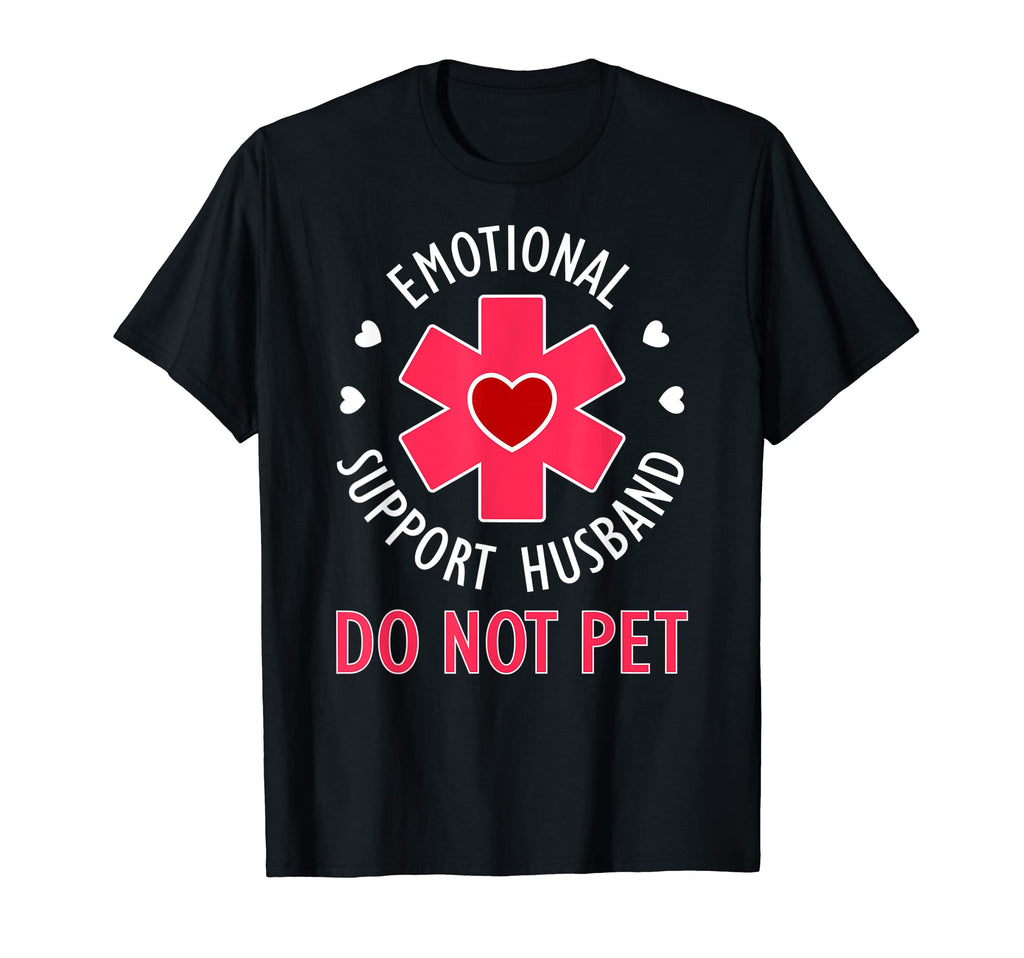Mens Do Not Pet Emotional Support T-Shirt - Custom Art Print for Adults - T-Shirt, Sweatshirt, Hoodie