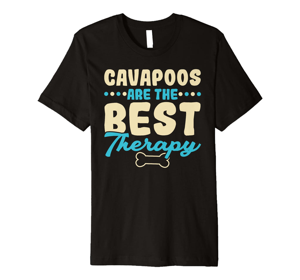 Cavapoos Are Best Therapy Dog Lover Puppy T-Shirt - Graphic Print Unisex - T-Shirt, Sweatshirt, Hoodie
