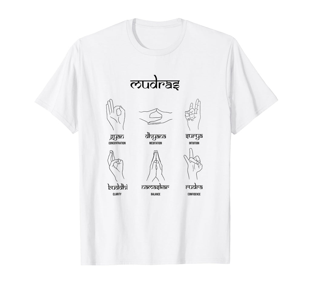 Hasta Mudra Yoga Asana Pranayama Bandha T-Shirt - Streetwear Style Unisex - T-Shirt, Sweatshirt, Hoodie