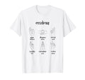 Hasta Mudra Yoga Asana Pranayama Bandha T-Shirt - Streetwear Style Unisex - T-Shirt, Sweatshirt, Hoodie