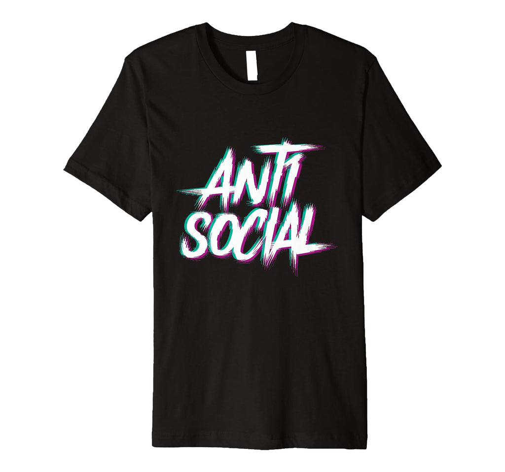 Anti Social Introvert Club I Hate T-Shirt - Custom Art Print Men Women - T-Shirt, Sweatshirt, Hoodie