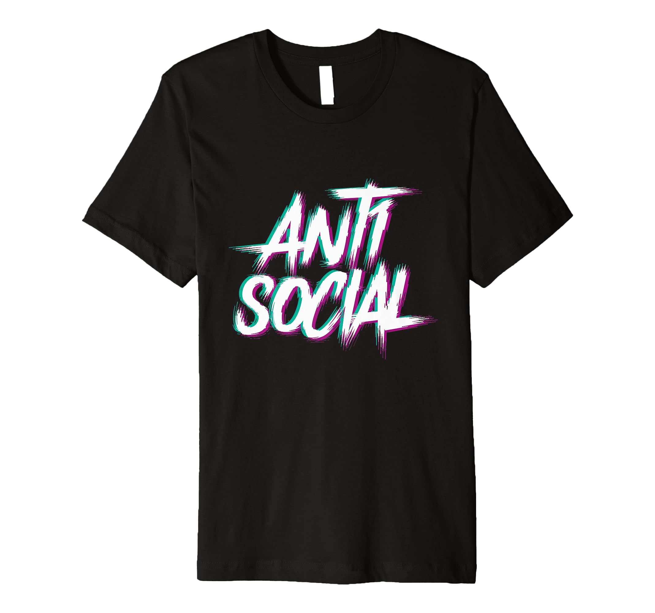 Anti Social Introvert Club I Hate T-Shirt - Custom Art Print Men Women - T-Shirt, Sweatshirt, Hoodie